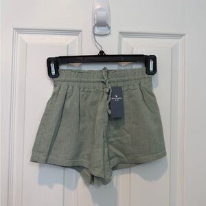 Abercrombie Kids High Waist Sage Shorts